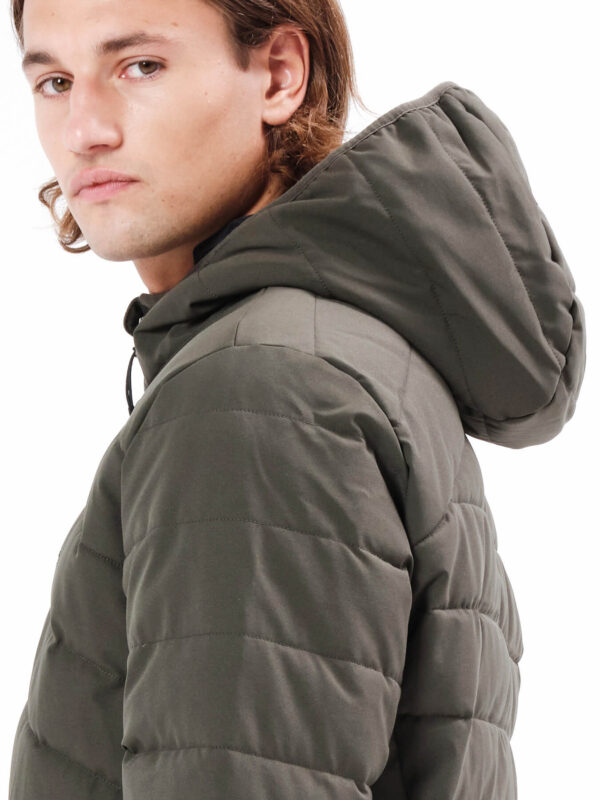 Basehit Hooded Puffer Jacket 212.BM10.99 ARMY GREEN