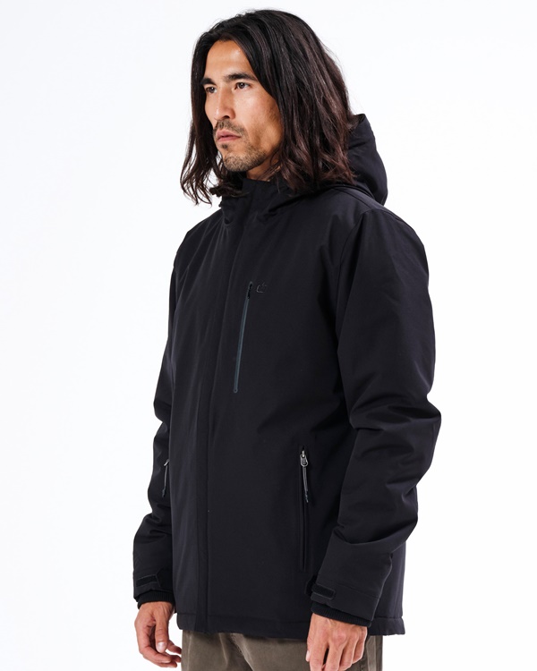 Emerson Jacket with Sherpa Lined Hood 212.EM10.07 K9 BLACK