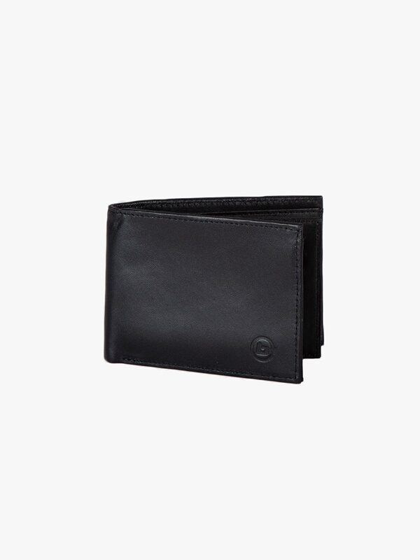 Basehit Leather Wallet 999.BU02.08 BLACK