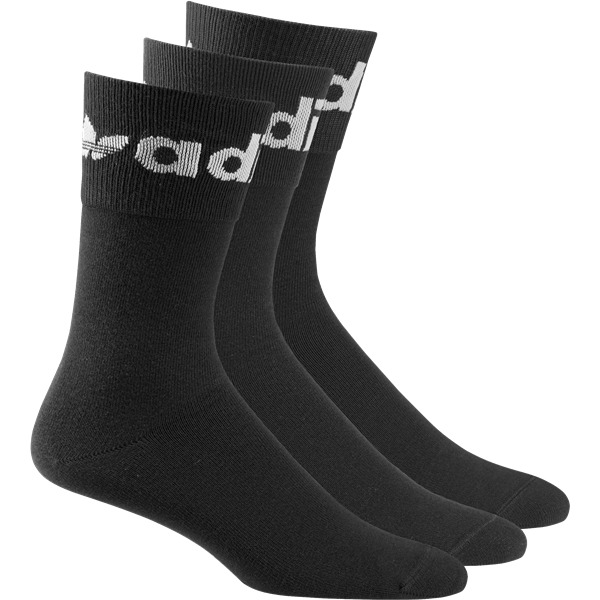 adidas Originals Fold-Cuff Crew Socks 3 Pairs H32386