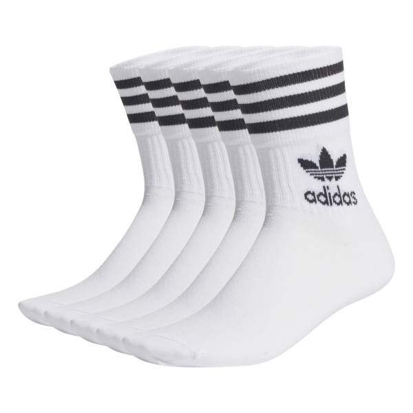 adidas Originals Mid-Cut Crew Socks 5 Pairs H65458