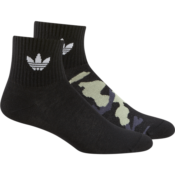 adidas Originals Camo Mid-Ankle Socks 2 Pairs HC9528