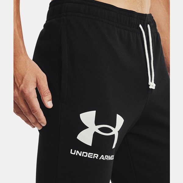 Under Armour Rival Terry Pants Black (1361644-001)