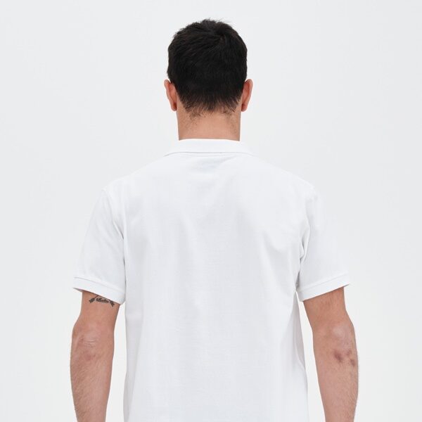 Basehit Ανδρικό T-shirt Πόλο WHITE-221.BM35.68GD