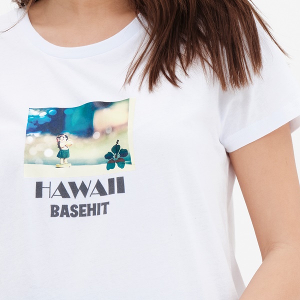 Basehit Γυναικείο T-Shirt WHITE (221.BW33.74)