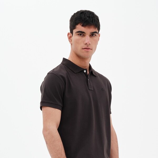 Emerson Ανδρικό T-shirt Πόλο OFF BLACK-221.EM35.69GD