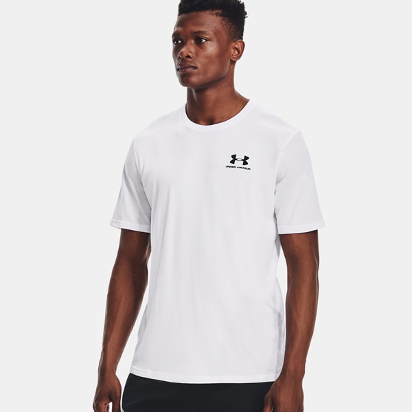 Under Armour Left Chest Tee White 1326799-100