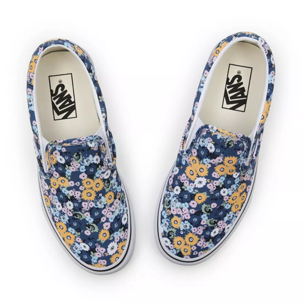 Vans Floral Classic Slip-On Shoes (VN000XG8AS21)