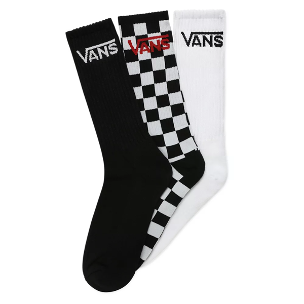 Vans Classic Crew Socks 3 Pack (VN000XSE95Y)
