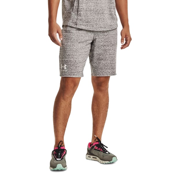 Under Armour Rival Terry Ανδρικό Shorts 1361631-112