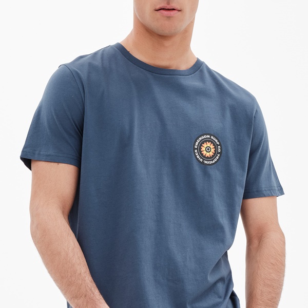 Emerson Ανδρικό T-Shirt MIDNIGHT BLUE - 221.EM33.09