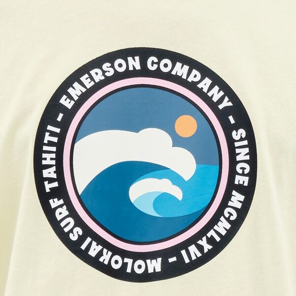 Emerson Ανδρικό T-Shirt L.YELLOW - 221.EM33.35