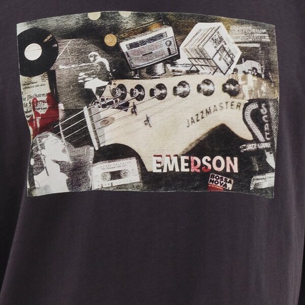 Emerson Ανδρικό T-Shirt Off Black - 221.EM33.59