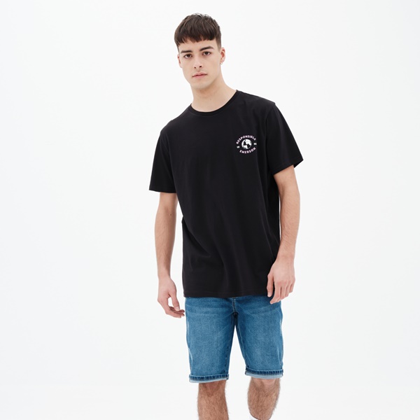 Emerson Ανδρικό T-Shirt BLACK - 221.EM33.86
