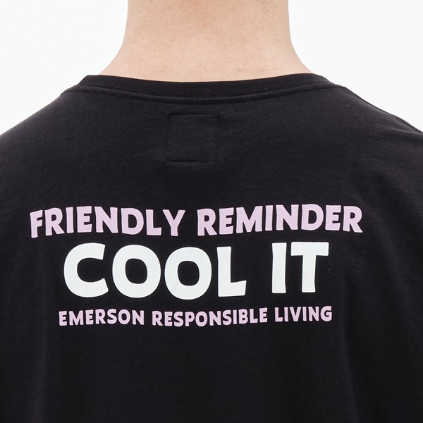Emerson Ανδρικό T-Shirt BLACK - 221.EM33.86