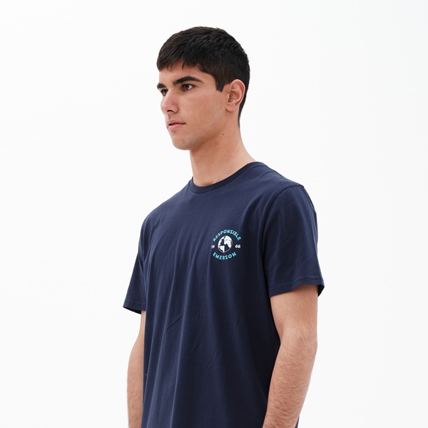 Emerson Ανδρικό T-Shirt NAVY BLUE - 221.EM33.86