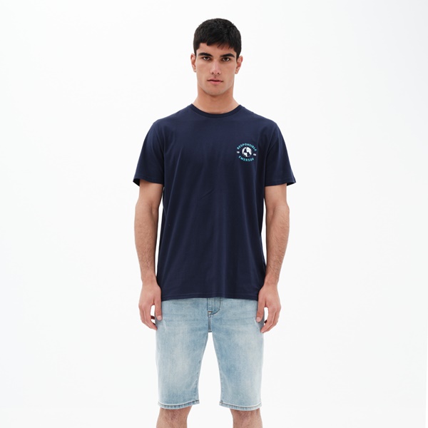 Emerson Ανδρικό T-Shirt NAVY BLUE - 221.EM33.86