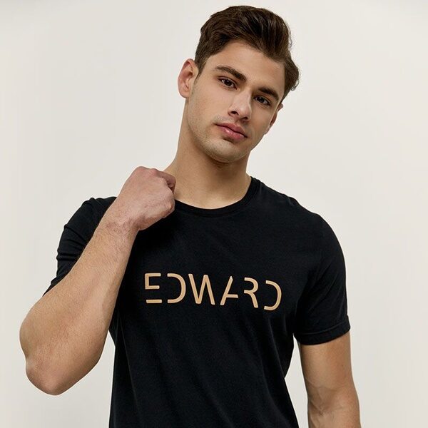 Edward Ανδρικό T-Shirt Black MP-N-TOP-S22-013 102