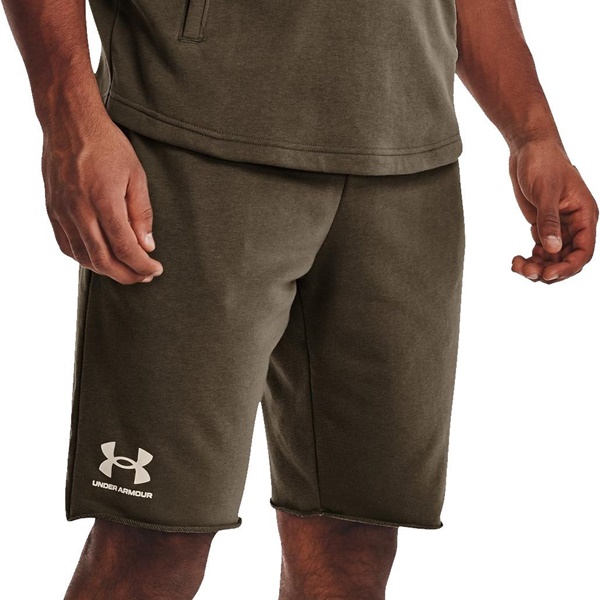 Under Armour Rival Terry Ανδρικό Shorts 1361631-361