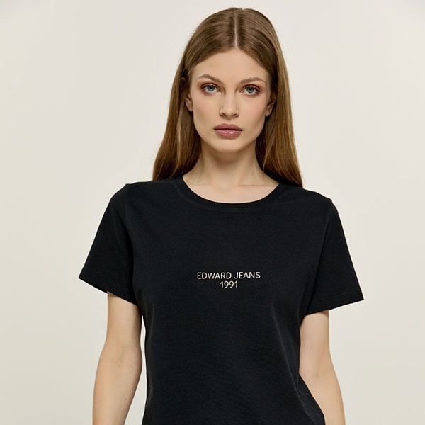 Edward Γυναικείο T-Shirt BLACK WP-N-TOP-S22-009 02