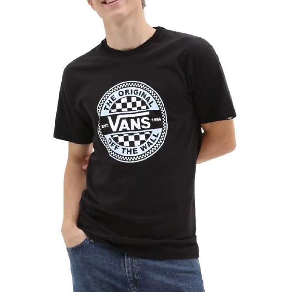 Vans Men Circle Checker T-Shirt – VN0A7S7CBLK