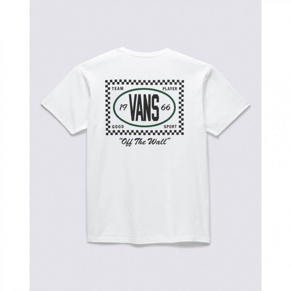 Vans Team Player Checkerboard Ανδρικό T-Shirt VN00003NWHT