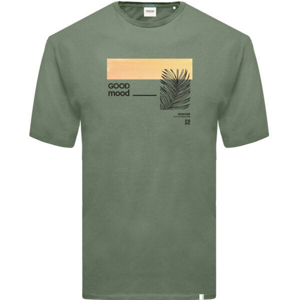 Rebase Ανδρικό T-Shirt 231.RTS.019 KHAKI