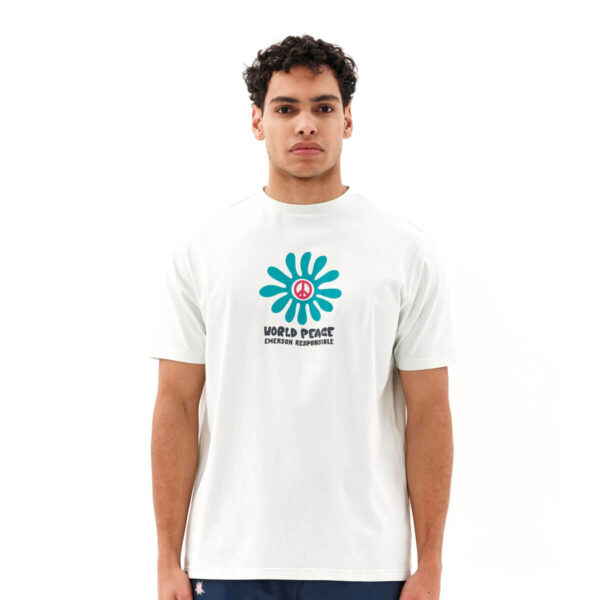 Emerson "WORLD PEACE" Ανδρικό Κοντομάνικο T-Shirt