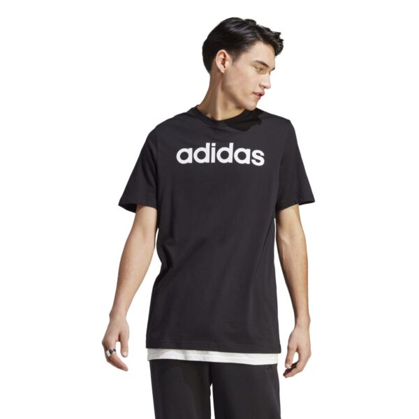 adidas Essentials Single Jersey Linear Embroidered Logo Tee IC9274